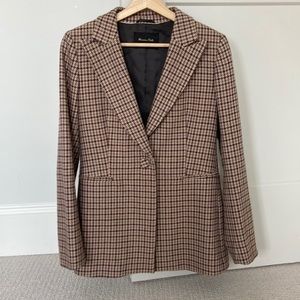 Tailored wool blazer - size 8